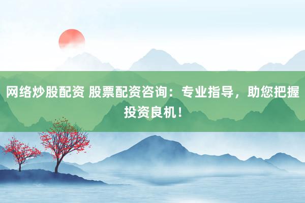 网络炒股配资 股票配资咨询：专业指导，助您把握投资良机！