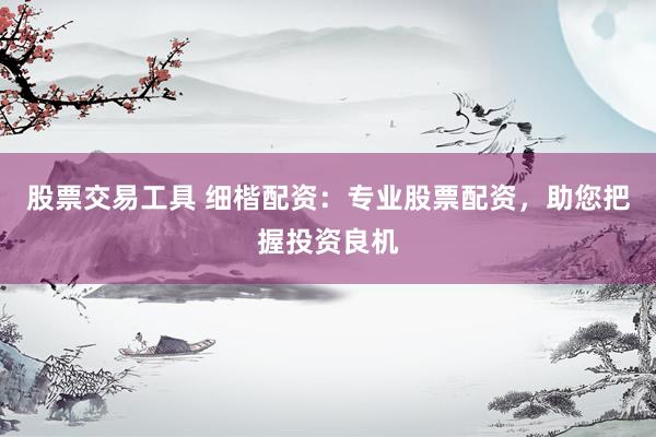 股票交易工具 细楷配资：专业股票配资，助您把握投资良机